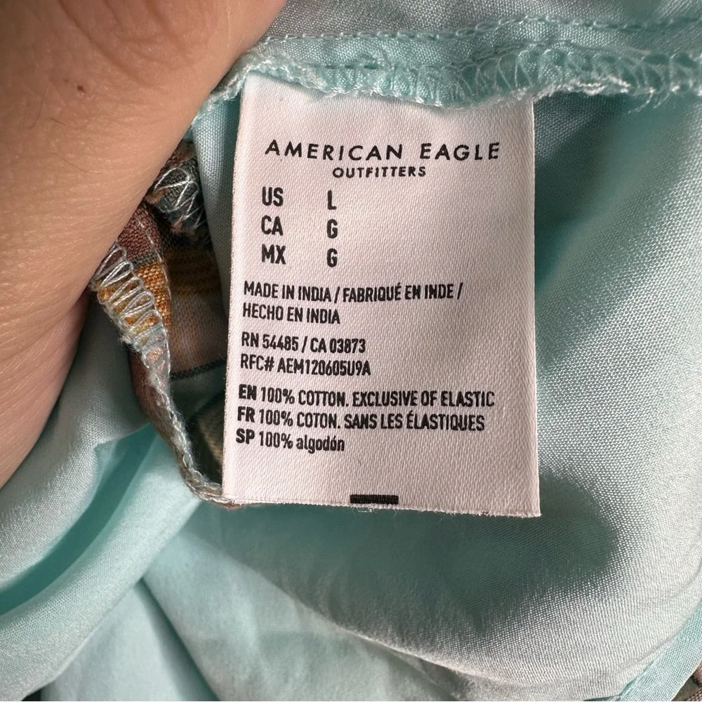 Nwt‎ American eagle Plaid Halter Dress
